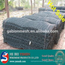 (factory) Gabion mesh/galvanized gabion mesh/PVC coated gabion mesh/zinc-alloy gabion mesh/China gabion mesh